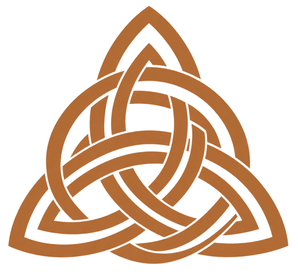 Triquetra, simbolo del Metodo V.I.T.A., rappresentazione di unione, equilibrio e completezza