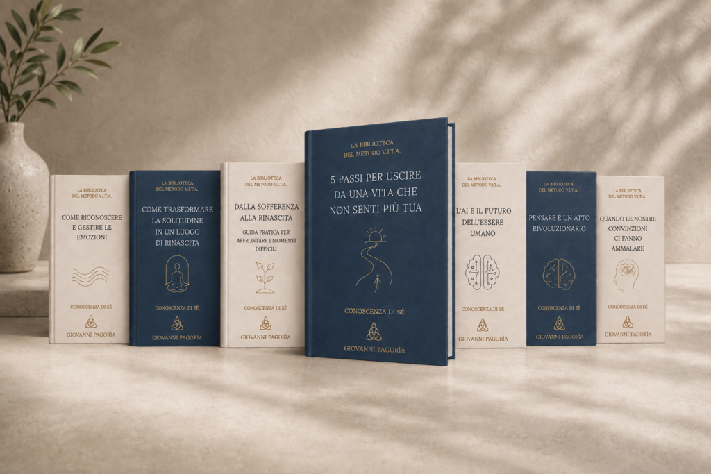 Collana di e-book della Biblioteca del Metodo V.I.T.A. dedicata alla conoscenza di sé e alla crescita personale
