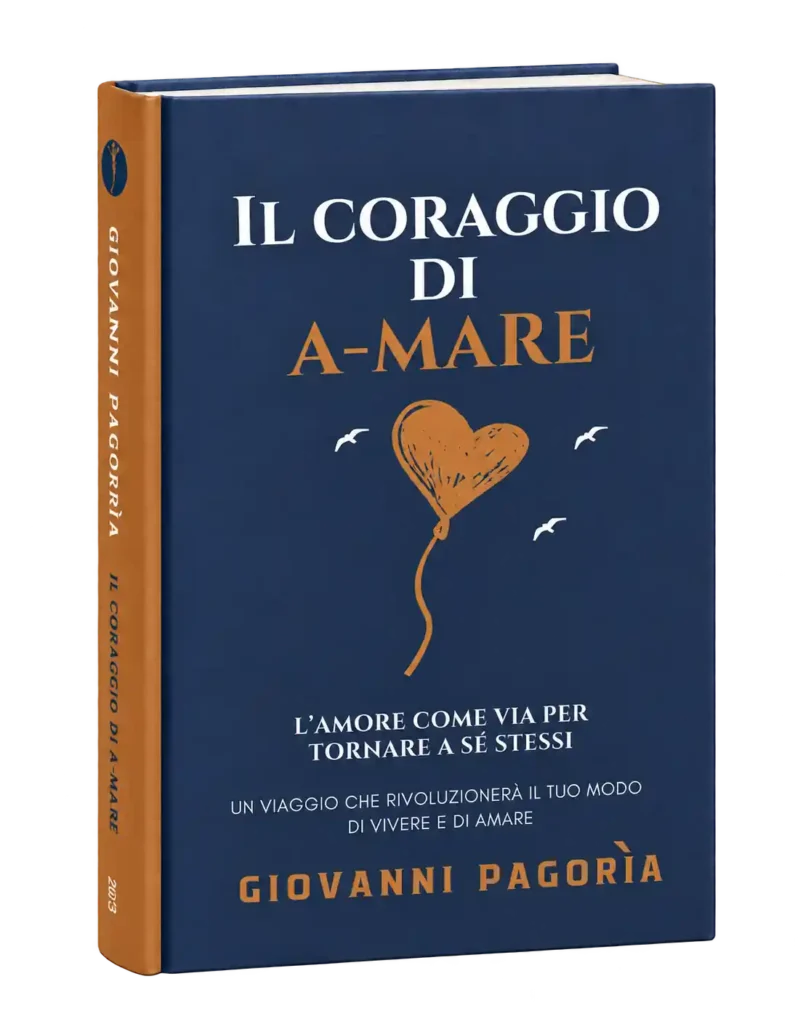 Copertina del libro Il coraggio di A-mare di Giovanni Pagoria