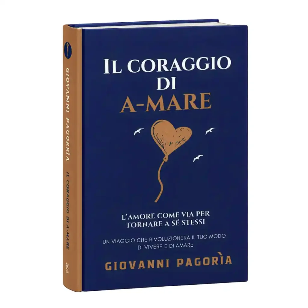 Copertina del libro Il coraggio di A-mare di Giovanni Pagor&igrave;a 